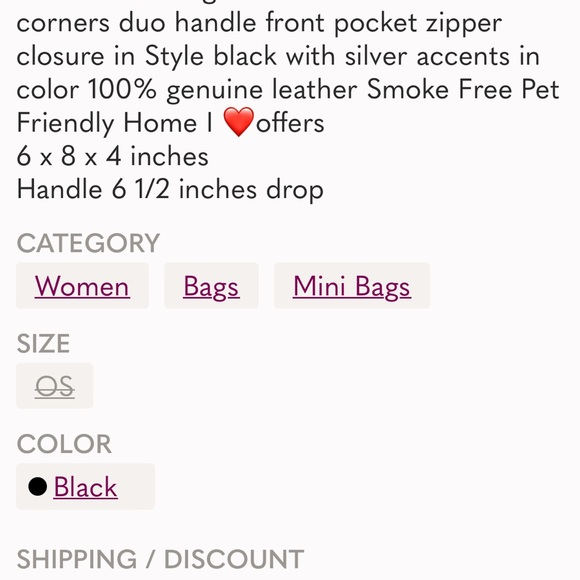 Coach black leather Handbag - Picture 14 of 14